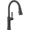 Matte Black, variant on Delta 9184Tl-Dst Renaldi 1.8 GPM Single Hole Pull Down Touchless Kitchen Faucet - Lumicoat