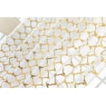 thumbnail image 1 of Linterna terileno cortinas doradas sala de estar balcón puerta ventana cortina Panel transparente 100x200cm 2 piezas Eigraketly ZHF0408, 1 of 6