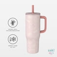 thumbnail image 6 of Zak Designs 30oz Hello Kitty Double Wall Stainless Steel Vaccuum Insulated Sutton Straw Tumbler, 6 of 10