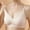 Beige, variant on BYHONG Women's Summer Comfort Lace Strap Latex Traceless Gathering Breathable and Sexy Bra Bars for Women Black XL