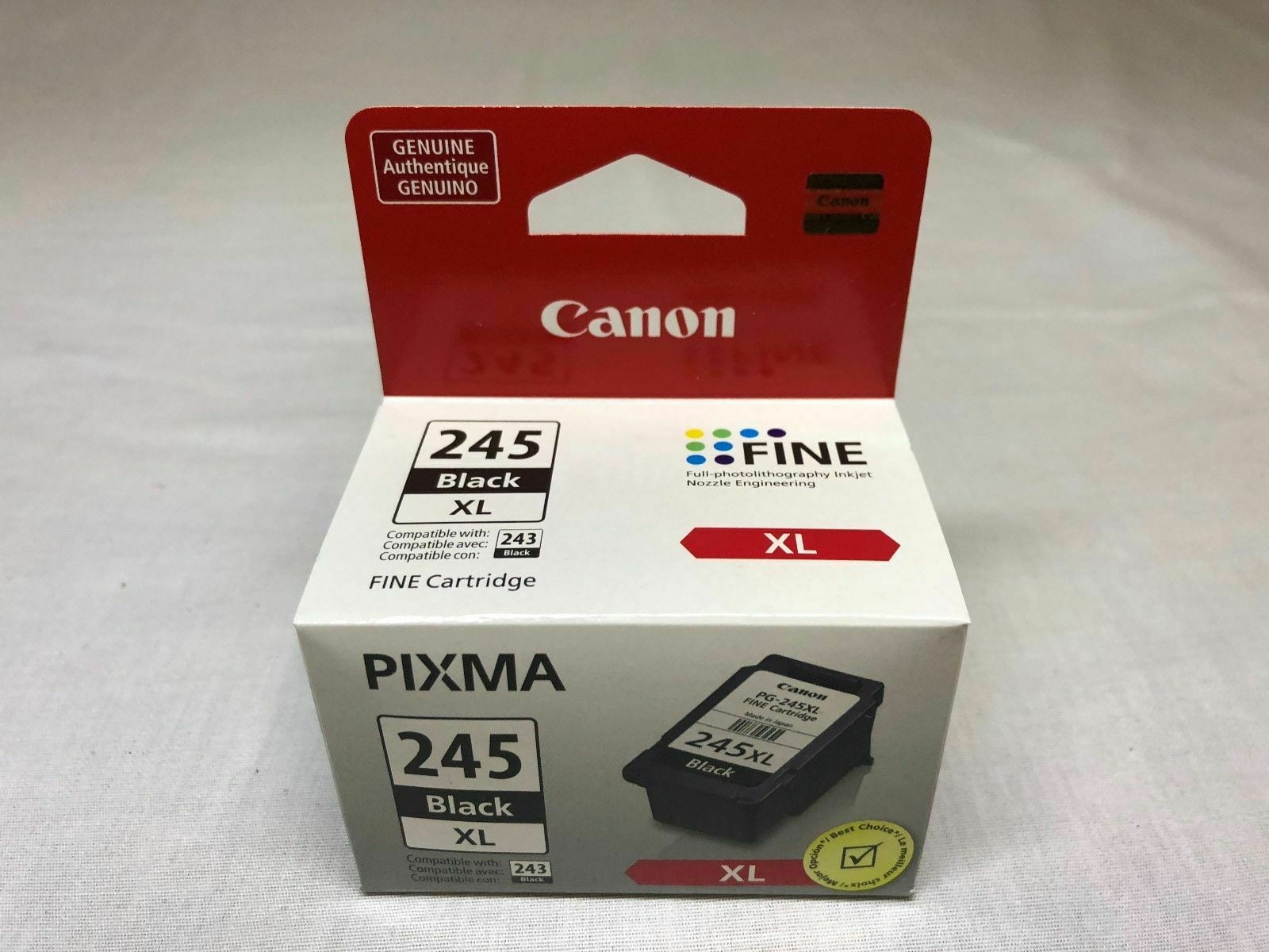 PG245XL Black Ink Cartridge for Canon PIXMA iP2820 MG2420 MG2520