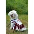 thumbnail image 6 of Pets First College Texas A&M Aggies Cheerleader, 3 Sizes Pet Dress Available. Licensed Dog Outfit, 6 of 6