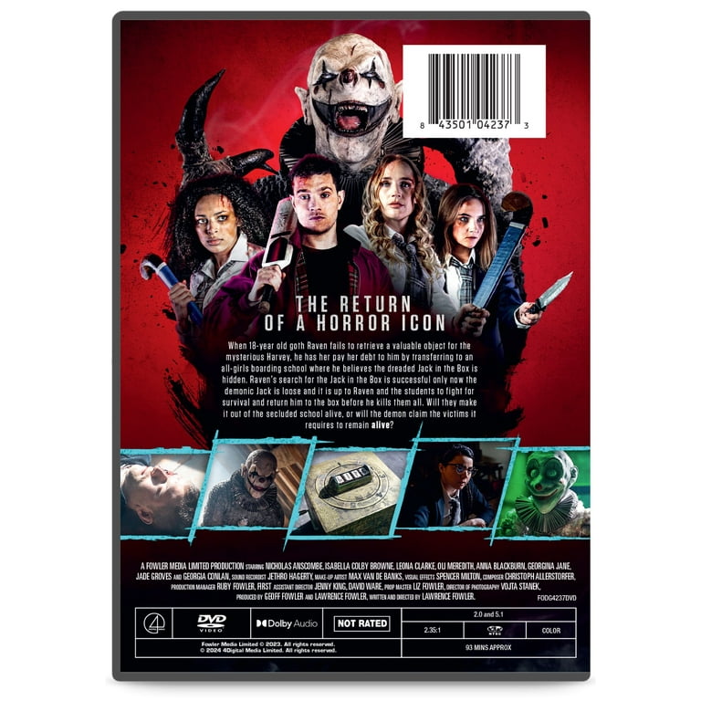 The Jack In The Box Rises (DVD), 4Digital Media, Horror - Walmart.com