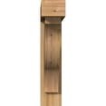 thumbnail image 2 of Ekena Millwork 6"W x 28"D x 28"H Funston Block Rough Sawn Bracket w/ Offset Brace, Western Red Cedar, 2 of 25
