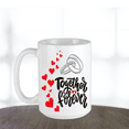 thumbnail image 2 of Keely's Anniversary Coffee Mug Gift for Her, Sentimental, Ceramic Cup, Red, Black and White, Together Forever, 11 oz, 2 of 6