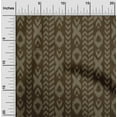 thumbnail image 2 of oneOone Velvet Dark Olive Green Fabric Ikat Fabric For Sewing Printed Craft Fabric By The Yard 58 Inch Wide, 2 of 4