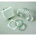 thumbnail image 1 of Westland Clothes Washer/Dryer Vent Installation Kit VI422 Clothes Washer/Dryer Vent Installation Kit; Splendide; Used For Splendide Clothes Dryer Part Number TVM63X; White; Standard Type, 1 of 4