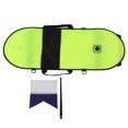 thumbnail image 2 of Signal Buoy, 78lbs Buoyancy Tear Resistant Diving Safety Float Inflatable  for Snorkeling for Swimming, 2 of 7