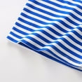 thumbnail image 2 of Jalioing Striped Summer T Shirt for Kids Cotton Crew Neck Short Sleeve Cute Shirt Casual Athletic Tees Tops, 2 of 5