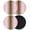 Pink, variant on Burnt Orange Brown Coasters Set of 2, Farmhouse Vintage Wooden Absorbent Coasters for Drinks, Coaster for Bar Office Dining Coffee Table Accessories Decor, Non Slip Round Desk Coaster