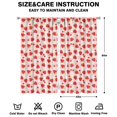 thumbnail image 2 of Nursery Curtains Boys Girls Kids Strawberry Plants Fruit Pink Print Pattern Window Drapes for Living Bedroom Playroom Room Decor Rod Pocket 42x84 Inch 2 Panels, 2 of 2
