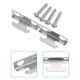 thumbnail image 3 of 4 sets Hoon Glay Cortina Poste Soportes Soportes Cortina Varilla Encienda Soportes, 3 of 5