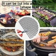 thumbnail image 3 of Summer Savings 2024! Anckoeil BBQ Grill Net Rectangle Wire Mesh Non-stick Meat Oven Grill, 3 of 7