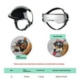 thumbnail image 5 of AOOOWER Fashion Dog Sports Safety Helmet And Eye Protections Goggles Set For Pet Camping, 5 of 20