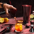 thumbnail image 5 of JoyTable  Bartender Kit - Cocktail Set Kit - Bartender Drink Mixer Shaker Bar Tool Set Silver 16 Piece Set + Stand, 5 of 5