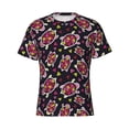 thumbnail image 3 of Naloa Ladybug Men's T-Shirt Sport T-shirt Men's Basic Tee Casual Men's Shirt, Round Neck, Short Sleeves - Medium, 3 of 5