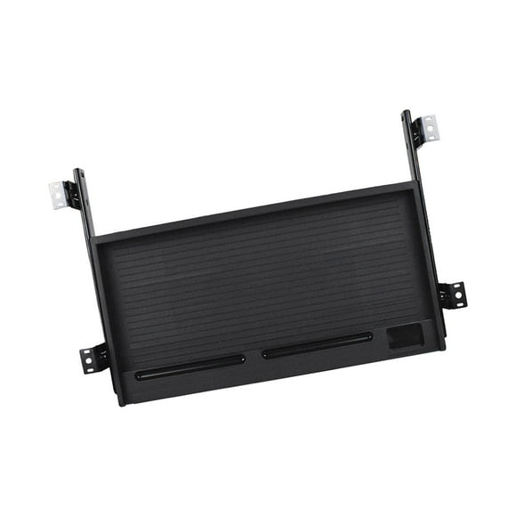 Plataforma deslizante para cajón de computadora debajo del escritorio con tornillos, extensión de escritorio para oficina Negro