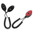 thumbnail image 5 of OATIPHO  Anti Lost Remote Cable Black Plastic for Home and Restaurant 2Pcs, 5 of 8