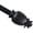 Black, variant on Urbanest Adjustable Single Curtain Rod Set Pineapple Finials – 1 - Inch Diameter, With Cottage Rod, 48–84 Inches