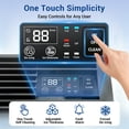 thumbnail image 4 of Ecojoy Commercial Under Counter Ice Maker, 100lbs/24H Output, 33lbs Insulated Ice Storage, Stainless Steel Built-in Freestanding Ice Machine with Self-Cleaning for Home Bar, Kitchen, Cafe, 4 of 10