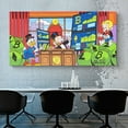 thumbnail image 5 of Alec-Monopolys Mcduck Graffiti Money Artworks Picture Print Poster Wall Art Painting Canvas Gift Decor Home Posters Decorative 24x46inch(60x116cm), 5 of 5