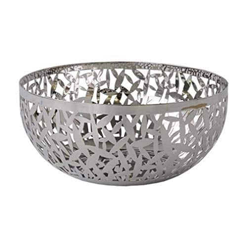 Small Polished Stainless Steel Decorative Fruit Bowl