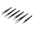 thumbnail image 6 of DOLITY 4x6Pcs Precision Tweezers Set Nail Decor Tweezers Precision Tweezers Set Blunt, 6 of 8