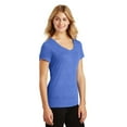 thumbnail image 4 of District Made Ladies Perfect Tri V Neck Tee-XS (Royal Frost), 4 of 6