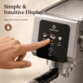 thumbnail image 6 of LINKChef 20-Bar Espresso Machine with Automatic Steam Wand, 1300W Professional Espresso Maker, 40 oz Removable Water Tank, Single & Double Shot, 6 of 11
