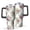 Pioneer Flower Floral-2, variant on 40oz Pioneer Flower Floral Print Pattern Insulated Tumbler with Handle, BPA-Free Leak Proof Lid and Straws, Double Wall Vacuum, Hot 12h/Cold 34h