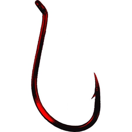UPC: 0042758706889 | Daiichi D06Z-8 Salmon Egg Hook Size 8 Bleeding Bait Red 9 per