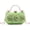 Green, variant on Women Flower Evening Handbag Satin Floral Clutch Purses Chain Strap Shoulder Bag