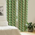 thumbnail image 2 of Ambesonne Ethnic Curtains, Folk Native, Pair of 28"x95", Multicolor, 2 of 5