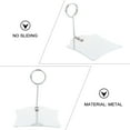 thumbnail image 4 of FRCOLOR 5Pcs Silver Metal Label Display Holder for Supermarket Price Tag and Food Sign, 4 of 6