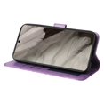 thumbnail image 6 of TECH CIRCLE Phone Case for Google Pixel 8,Google Pixel 8 Wallet Case Sunflower Embossed PU Leather Flip Phone Cover Card Slots Magnetic Clasp Stand Kickstand Case with Hand Strap,Purple, 6 of 9