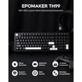 thumbnail image 2 of Teclado mecánico inalámbrico EPOMAKER TH99 Tri-Mode con 8000 mAh, 2 of 9