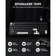thumbnail image 2 of Teclado mecánico inalámbrico EPOMAKER TH99 Tri-Mode con 8000 mAh, 2 of 9