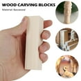 thumbnail image 6 of Lieonvis 10Pcs Basswood Carving Blocks,Whittling Blocks Basswood for Craft,Wood Blocks for Carving Basswood Basswood Carving Wood for Beginner to Expert, 6 of 11