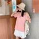 thumbnail image 4 of Camiseta Para Mujer Camiseta Para Estudiante Manga Corta Suelta Fruit Printed T Shirt Mujeres Loose Student Fashion Poliéster Manga Corta Para SummerPink XL ANGGREK No, 4 of 5