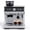 Silver, variant on Kojooin Espresso Machine, Italian Espresso Machine,Built-In Grinder and Milk Frother,Capacity 2.8L,Interstellar Gray Electroplated Silver