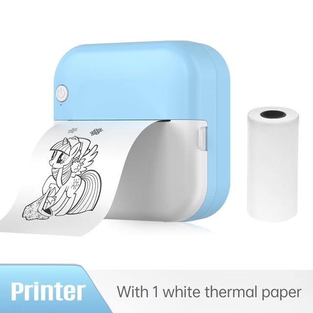 Label printer,Support Bt With Maker Inkless Support With Ios Android With 1 Paper Portable Sticker Maker Compatible With Ios Bt With 1 Printer Portable Sticker 57mm Compatible With 1 Paper Roll
