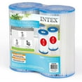 thumbnail image 1 of Open Box Intex Easy Set Pool Type A Filter Cartridges Twin Pack | 29002E - Open Package, 1 of 11