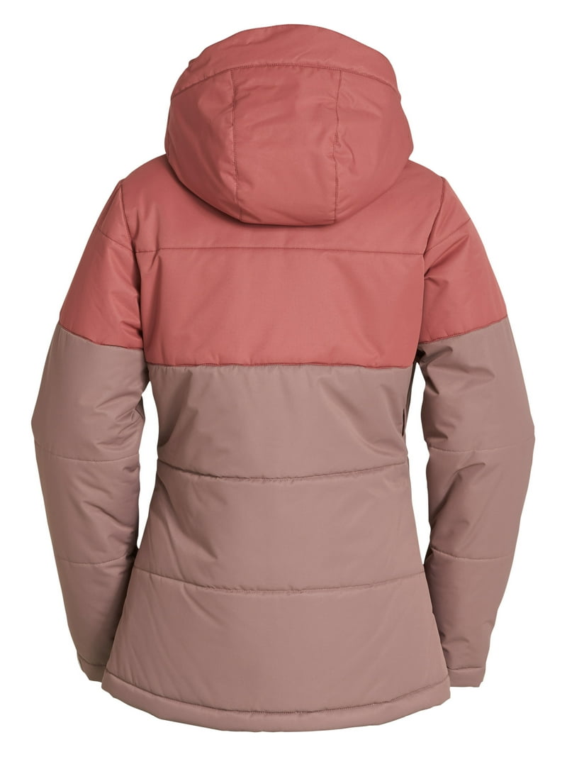 Billabong Down Rider Snow Jacket Womens Vintage Plum L - Walmart.com