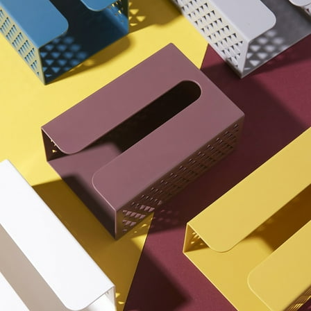 WHAMVOX Wall-mounted Paper Towel Holder Napkin Storage Rack