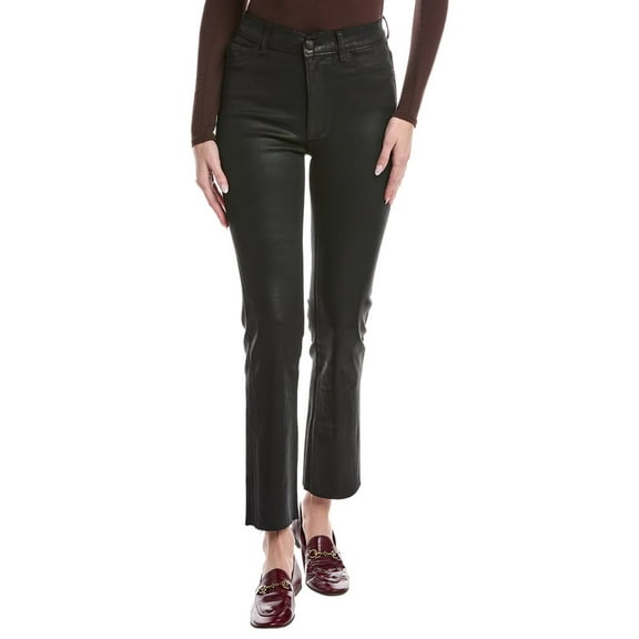 DL1961 womens  Halle Black Straight Jean, 23, Black
