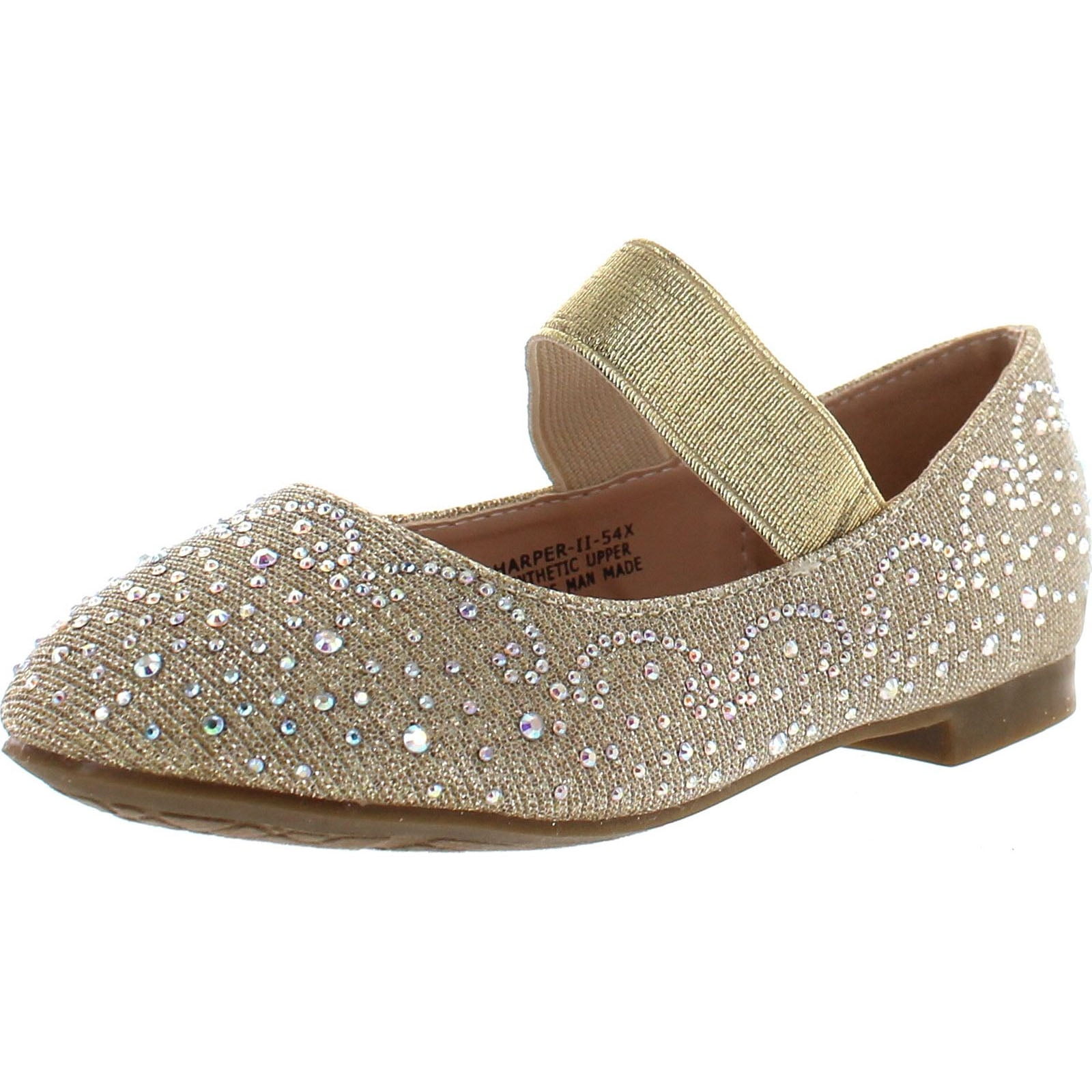 De Blossom Girl K-Harper-47 White Lace Round Toe Dressy Ballet Flats De Blossom Girl K-Harper-47 White Lace Round Toe Dressy Ballet Flats
