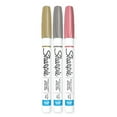 thumbnail image 3 of Sharpie Water-Based Paint Markers, Extra-Fine Point, Metallic Colours, 3 of 4