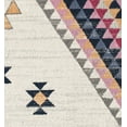 thumbnail image 6 of Soleil BR20B Sahara Ivory Tribal Moroccan ivory Area Rug, 2'x4', 6 of 8