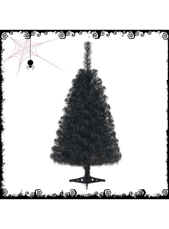 Black Christmas Trees