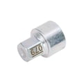 thumbnail image 1 of Wheel Lock Lugnut - Car 079 Anti-theft Screw Nut Removal Key Socket - for BMW MINI COOPER Zinc Plated Alloy Steel Silver Tone - 1 Pc, 1 of 6
